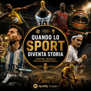 Quando lo Sport diventa Storia Campioni, imprese e partite indimenticabili.